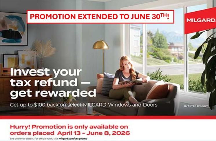 Milgard Promotion Spring 2026